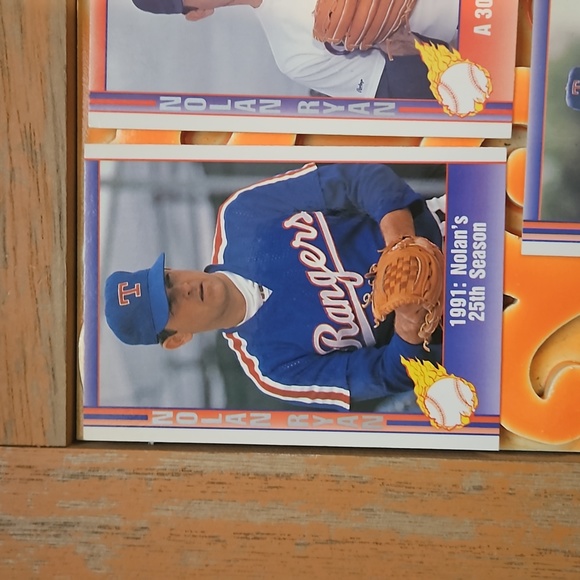 1991 Pacific Trading Cards Nolan Ryan 5 pack #76/#69/#94/#87/#107 - Picture 2 of 7